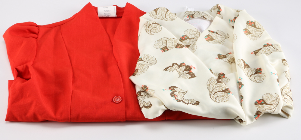 Assortment of Vintage Sweaters and Blouses