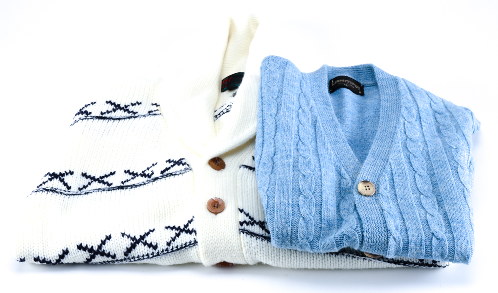 Assortment of Vintage Sweaters and Blouses