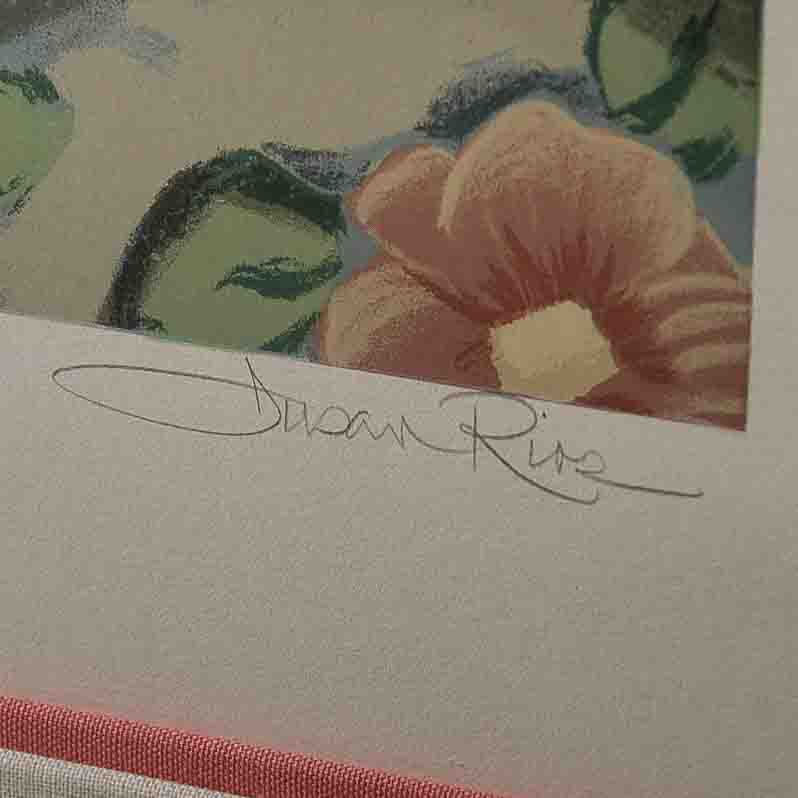 Susan Rios Signed Lithograph