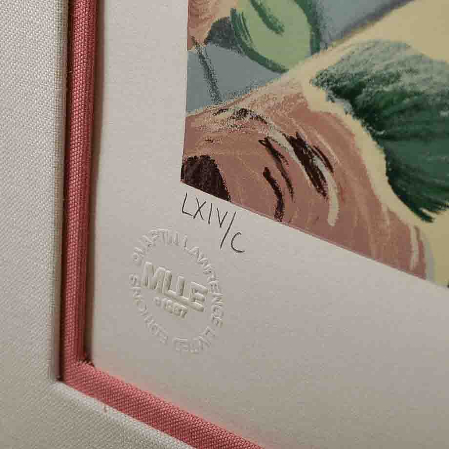 Susan Rios Signed Lithograph