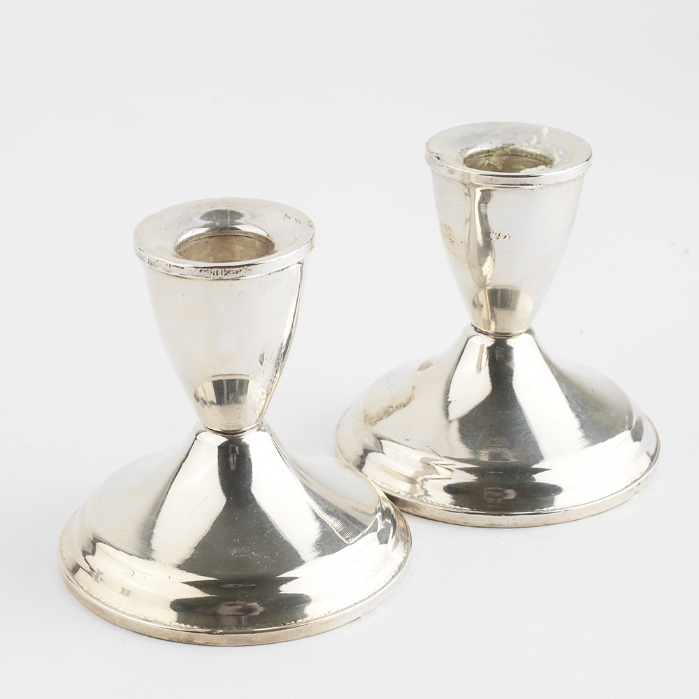 Weighted Sterling Silver Candlesticks