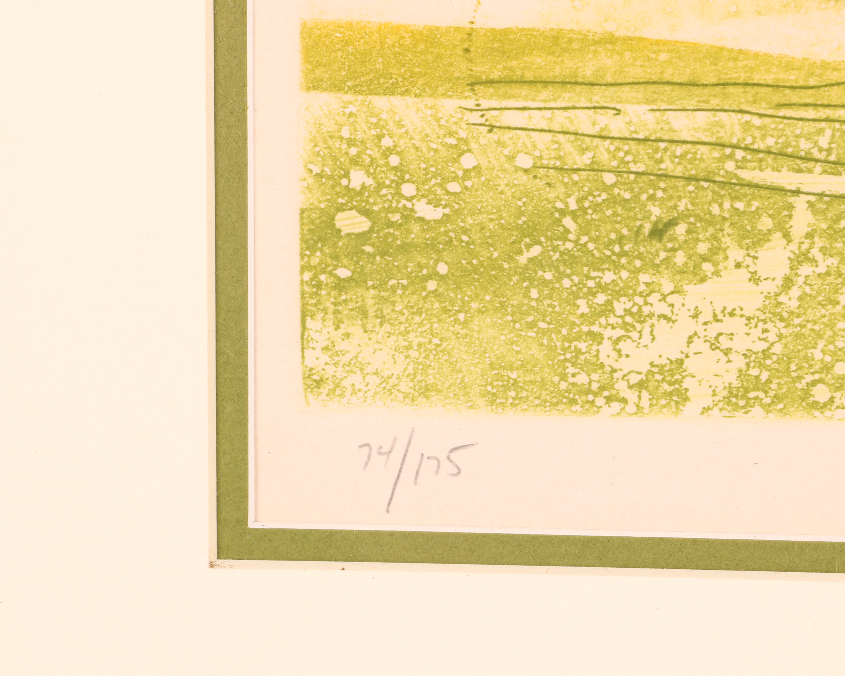 Signed Limited Edition Stone Lithograph Sailboat Print "Westbound II"