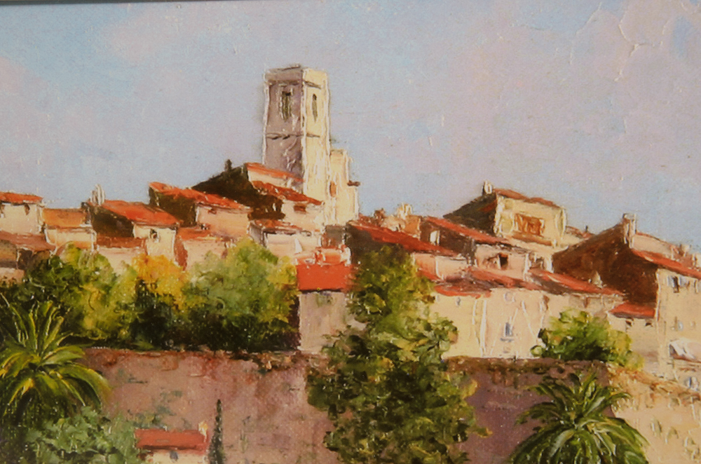 Gicleé Print of a Mediterranean Town