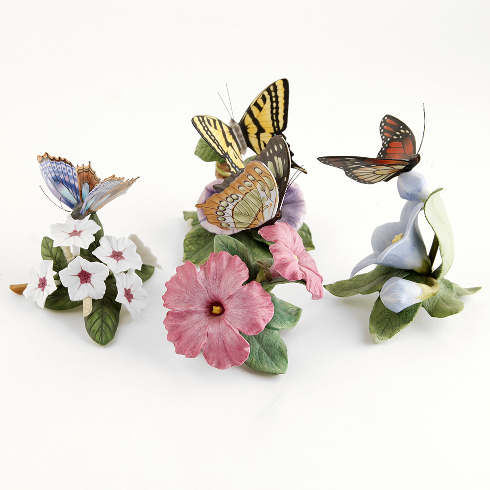 Lenox Fine Porcelain Butterfly Figures