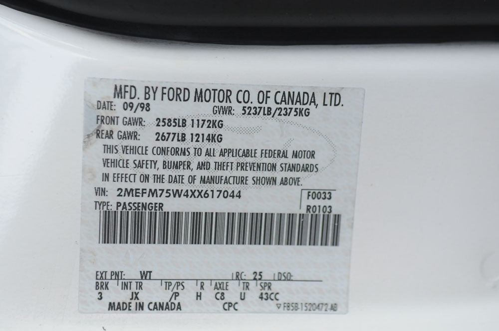 1999 Mercury Grand Marquis LS Sedan