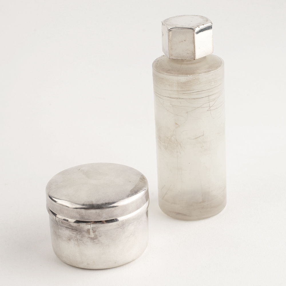 Vintage Silver Plate Travel Communion Kit