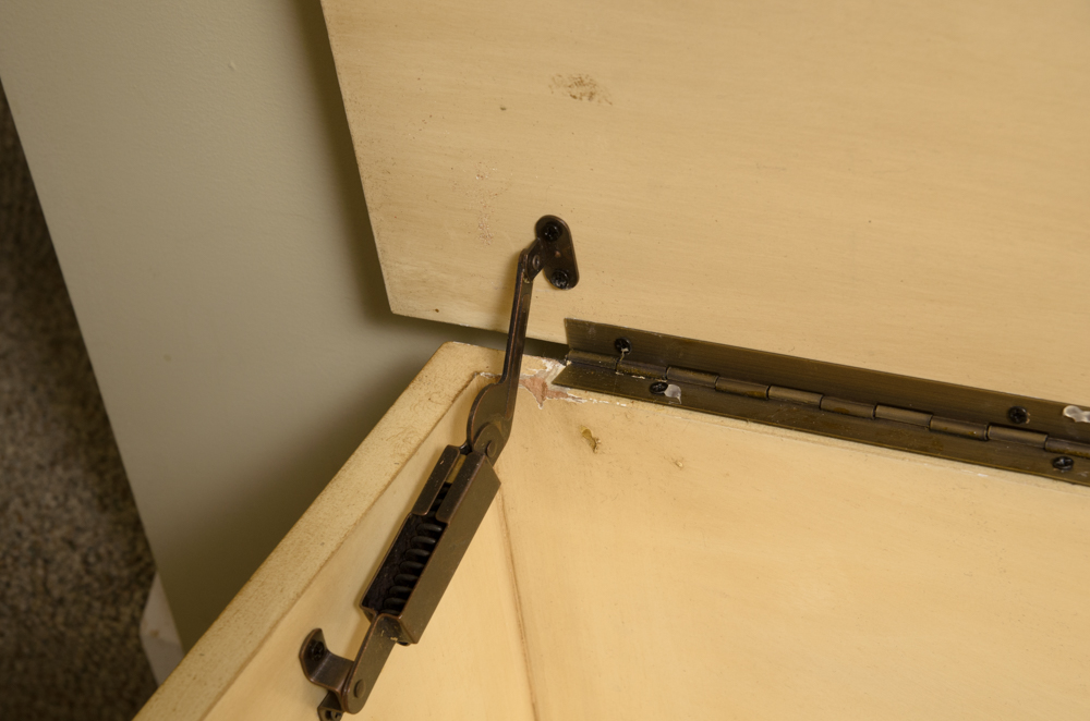 Small Distressed Basswood Trunk