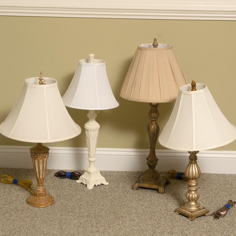 Collection of Neoclassical Table Lamps