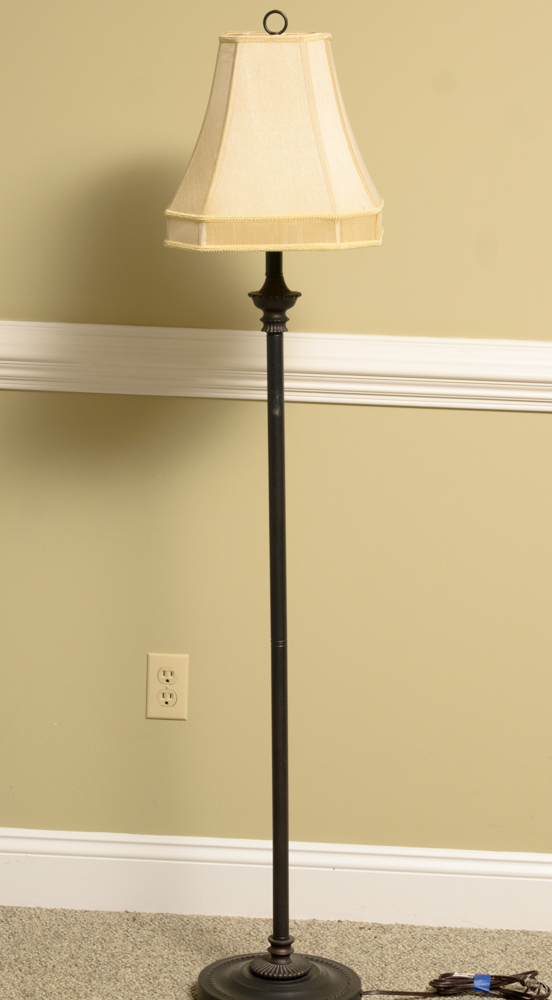 Set of Buffet Lamps with Floor Lamp