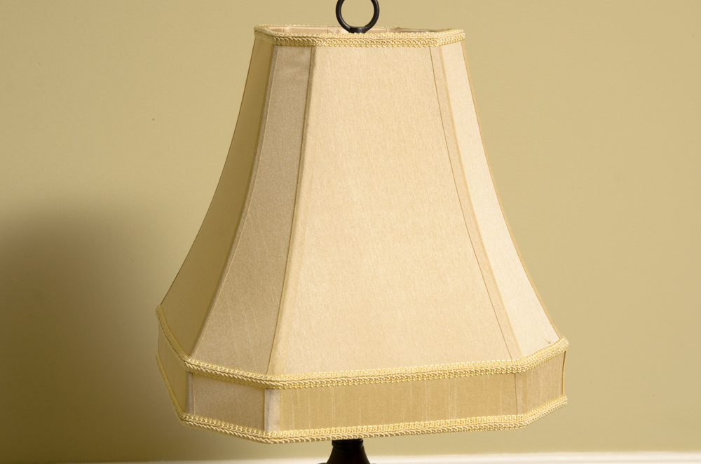 Set of Buffet Lamps with Floor Lamp