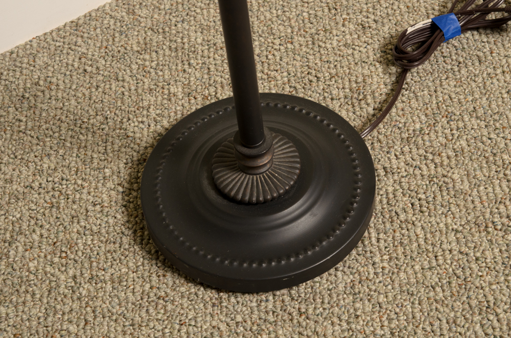 Set of Buffet Lamps with Floor Lamp