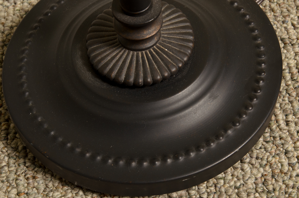 Set of Buffet Lamps with Floor Lamp