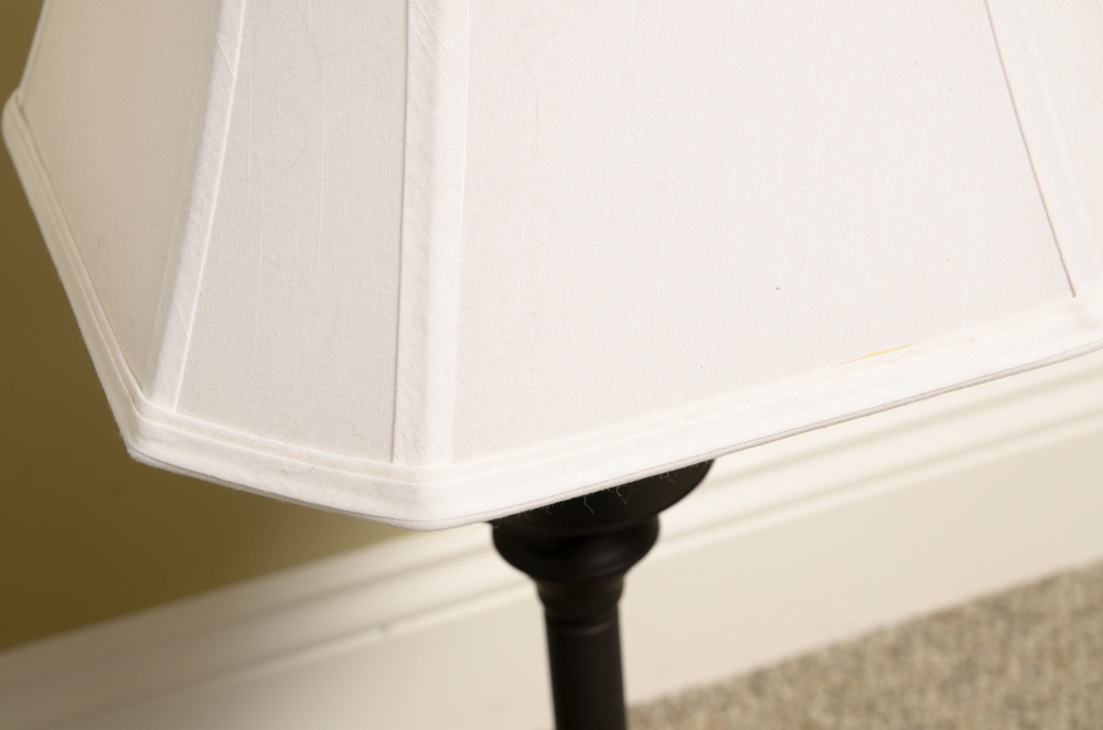 Set of Buffet Lamps with Floor Lamp