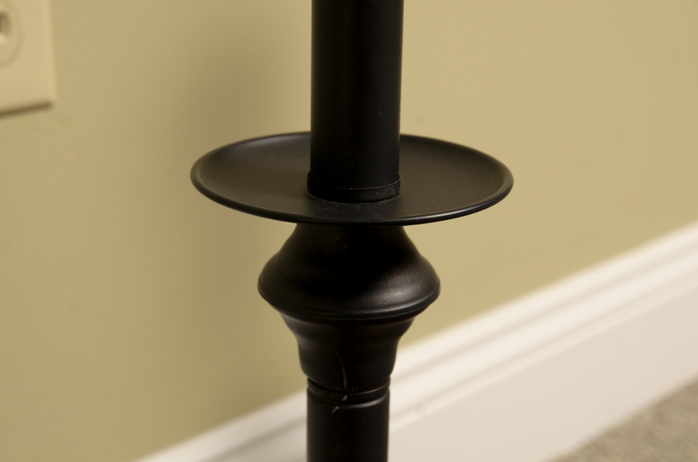 Set of Buffet Lamps with Floor Lamp