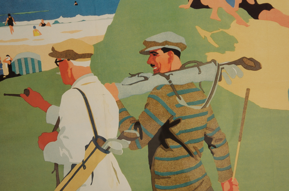 Railway "St. Andrews: The Home of the Royal and Ancient Game" Print