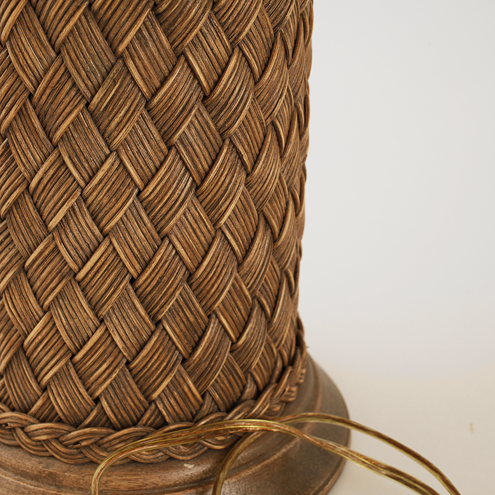 Wicker Accented Table Lamps