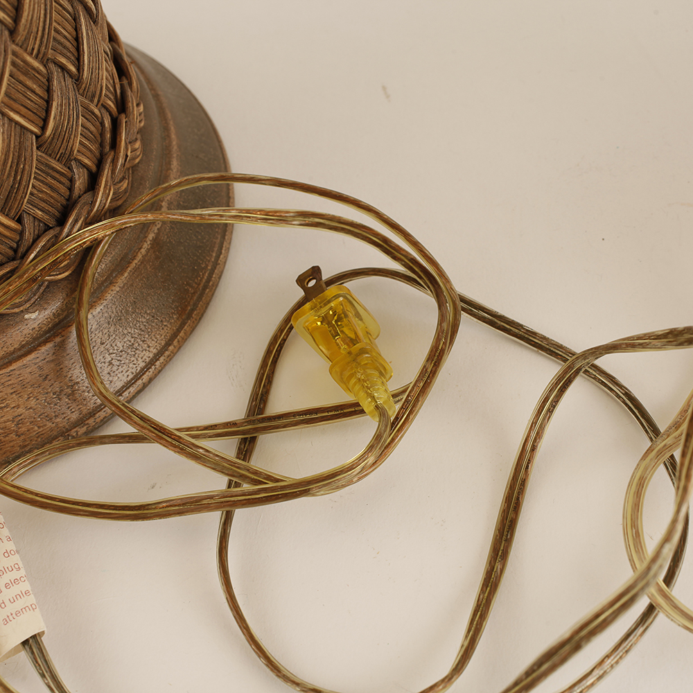 Wicker Accented Table Lamps