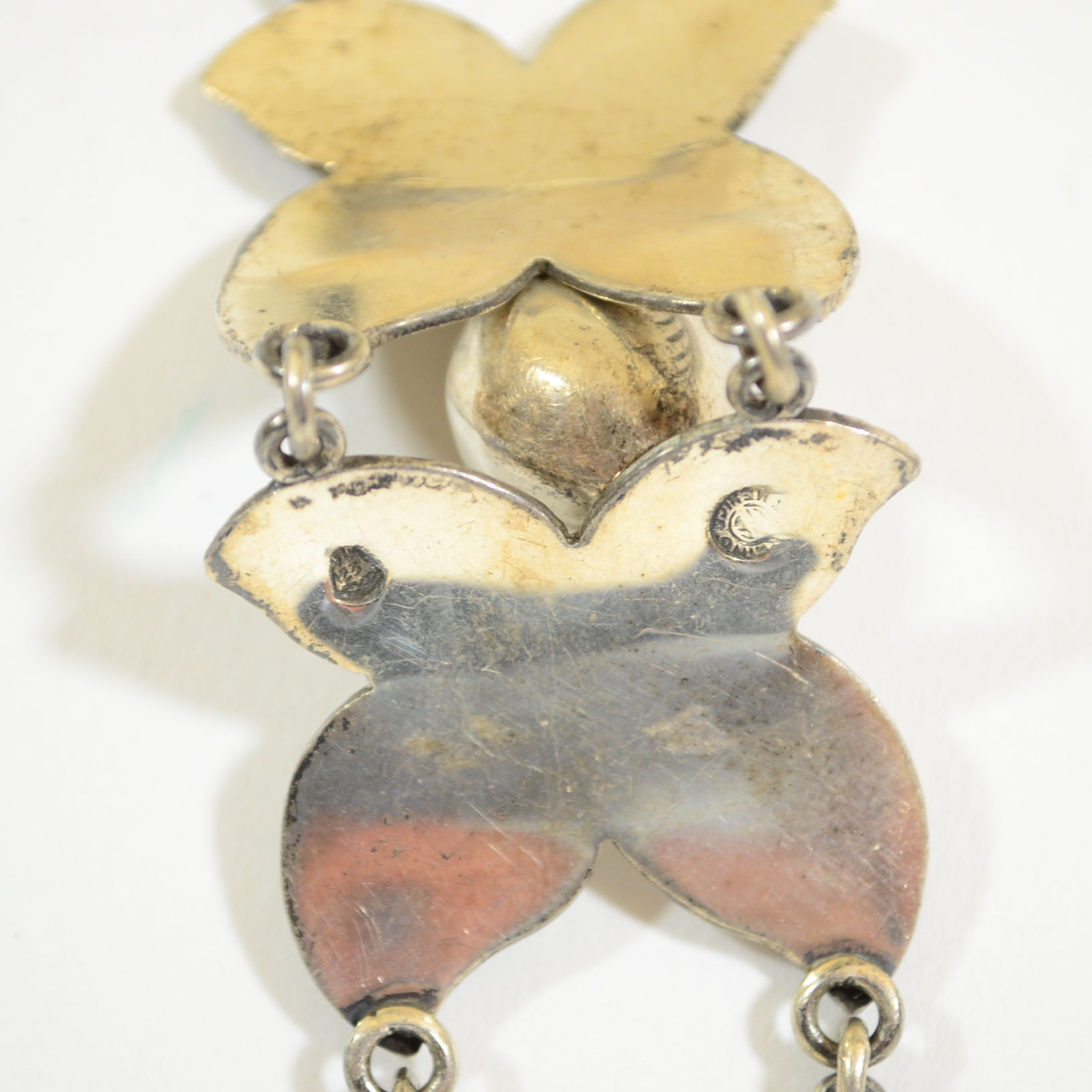 Mexican Sterling Silver Bracelet and Earrings