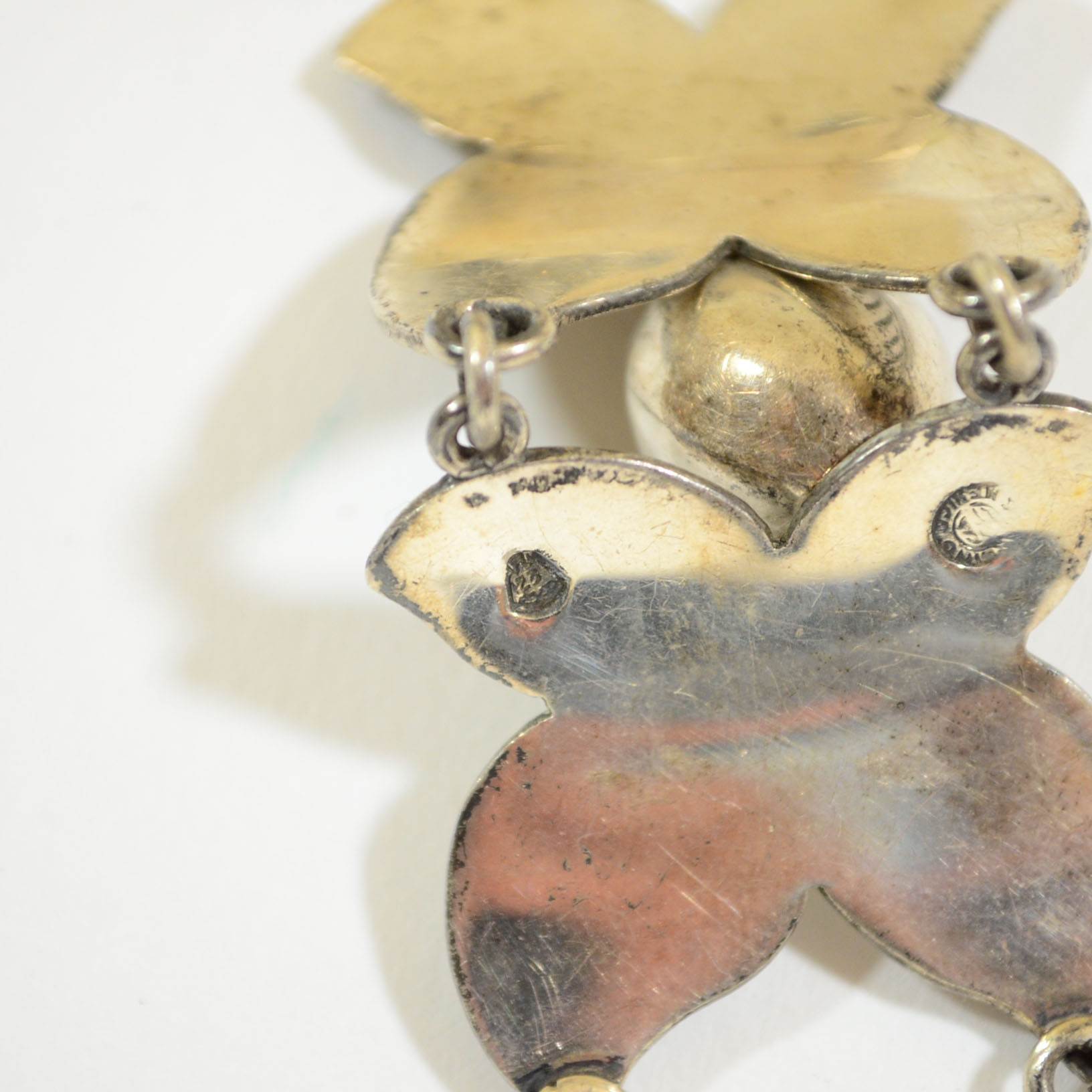 Mexican Sterling Silver Bracelet and Earrings