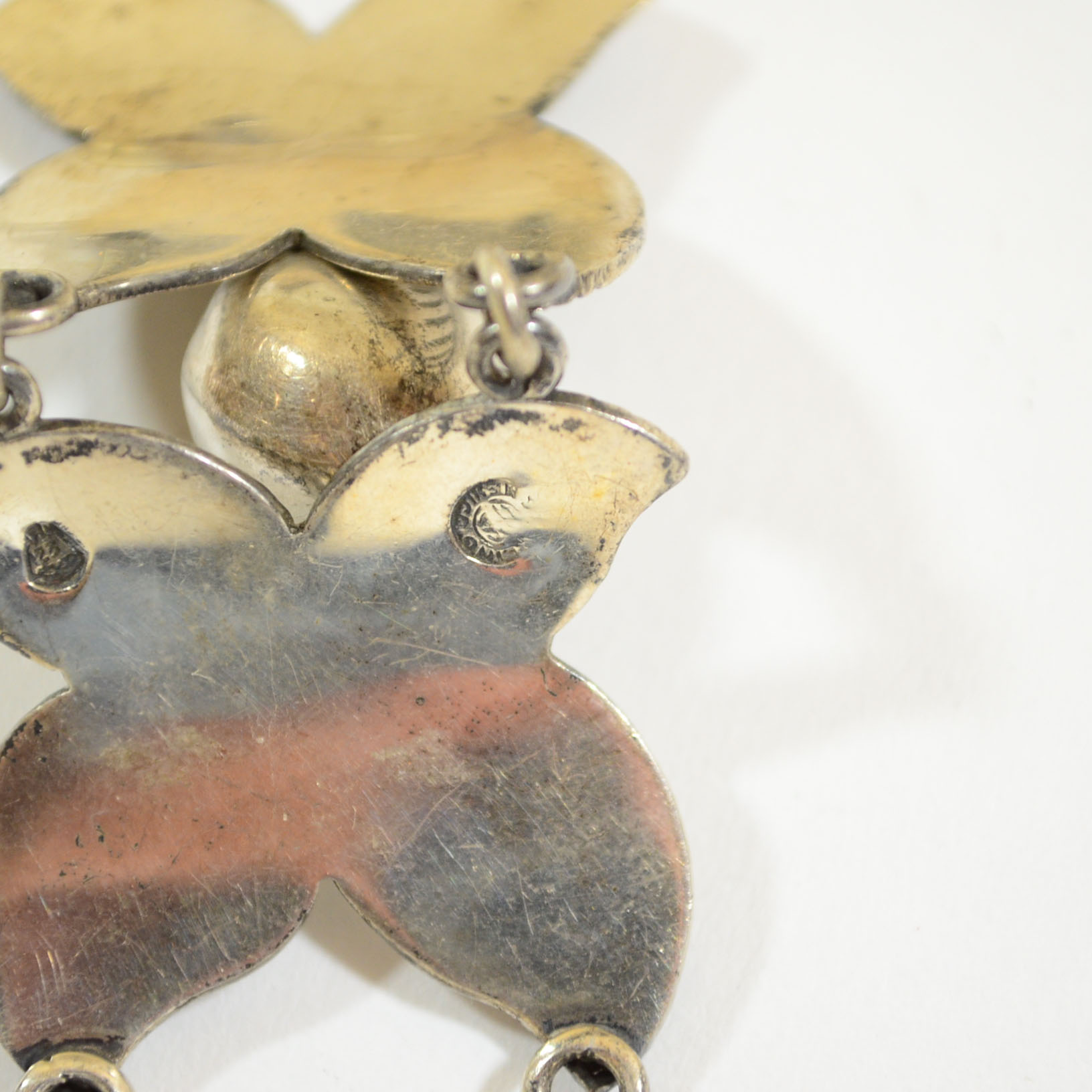 Mexican Sterling Silver Bracelet and Earrings