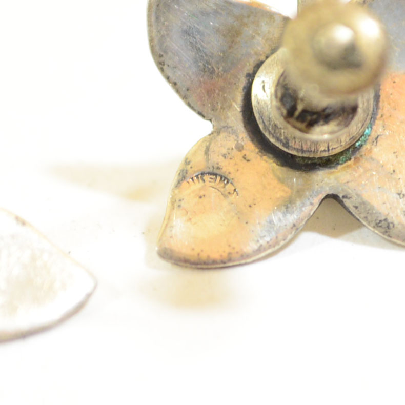 Mexican Sterling Silver Bracelet and Earrings