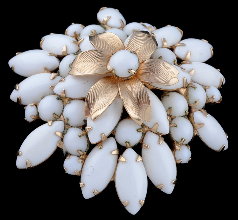 Weiss Bracelet, Brooch and Pair of Earrings