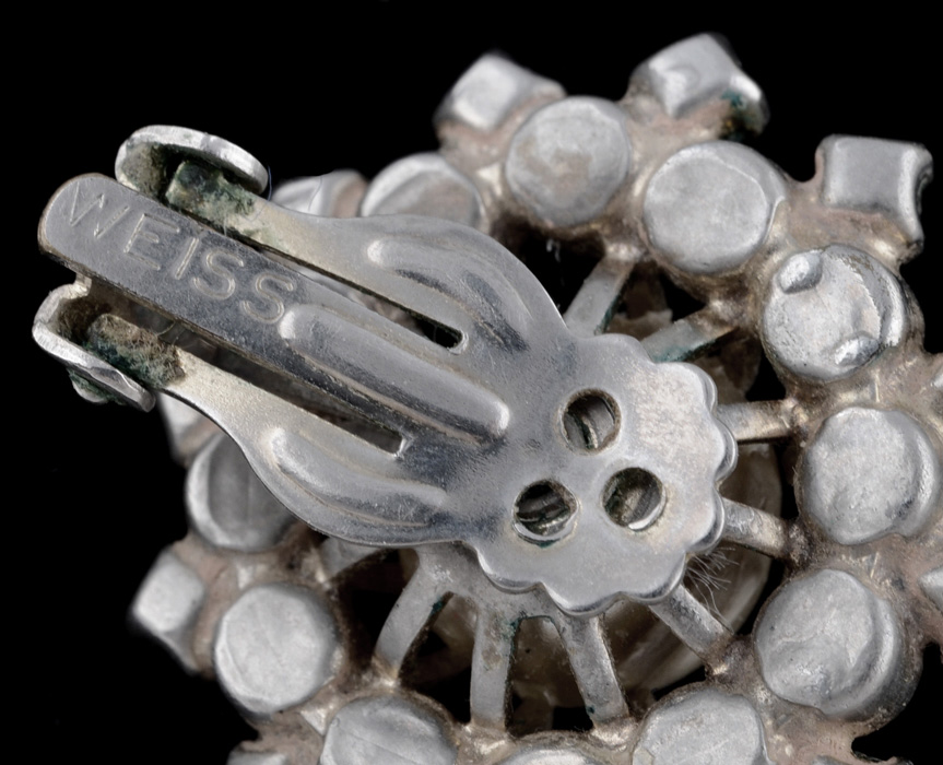 Weiss Bracelet, Brooch and Pair of Earrings