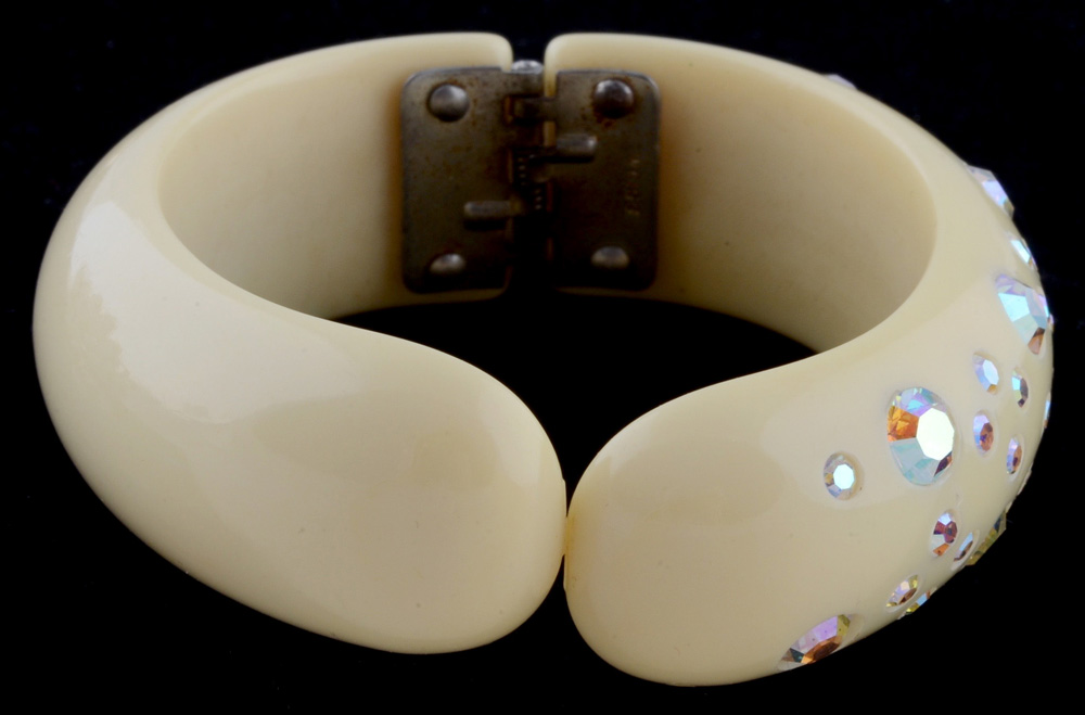 Weiss Bracelet, Brooch and Pair of Earrings