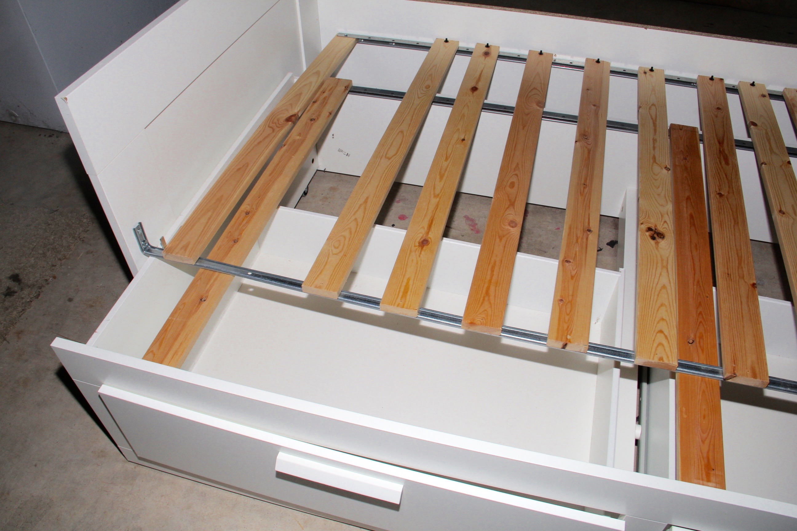 Ikea "Brimnes" Twin Daybed with Two Drawers