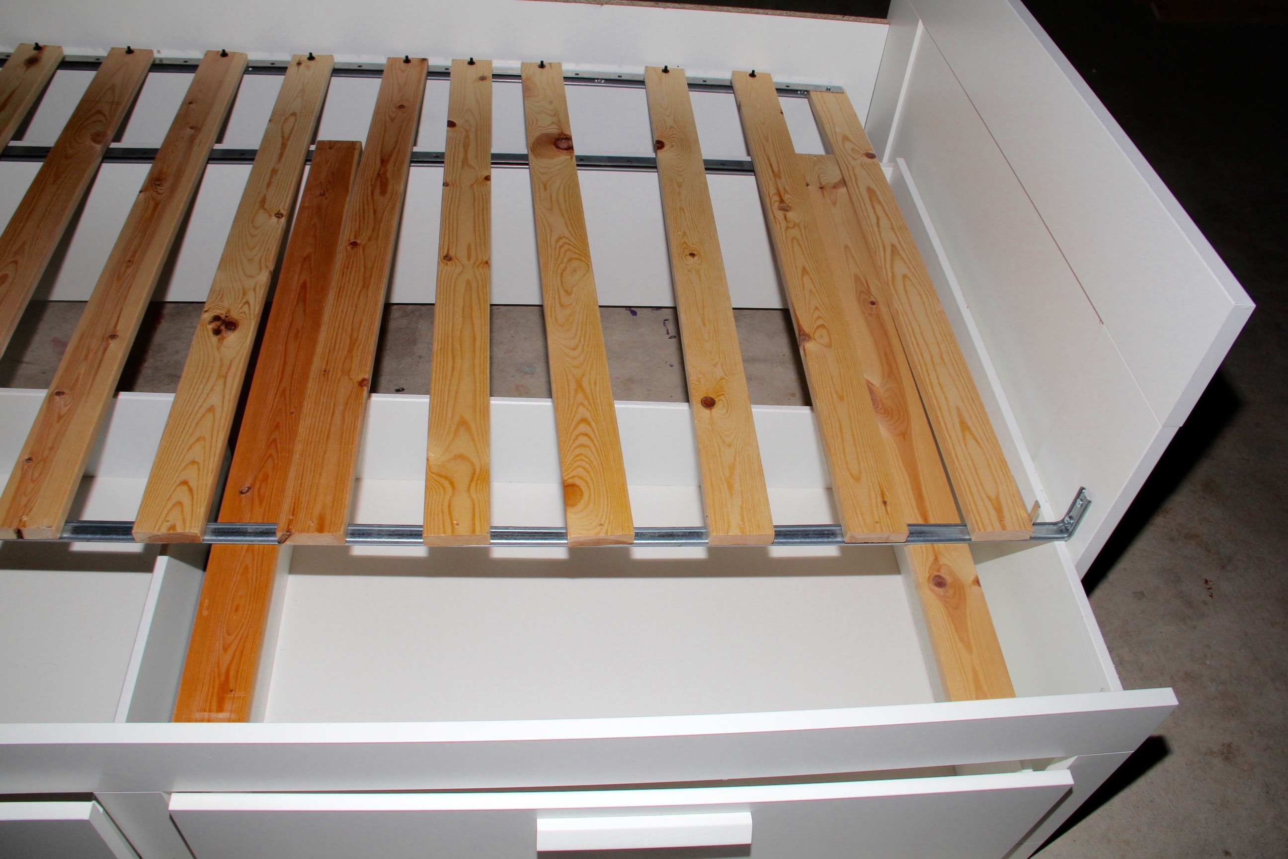 Ikea "Brimnes" Twin Daybed with Two Drawers