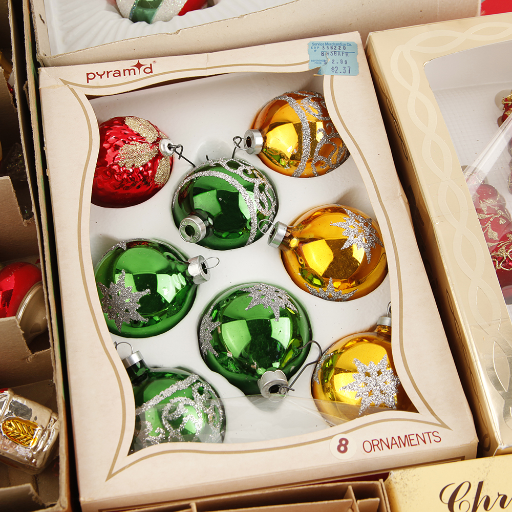 Collection of Christmas Ornaments
