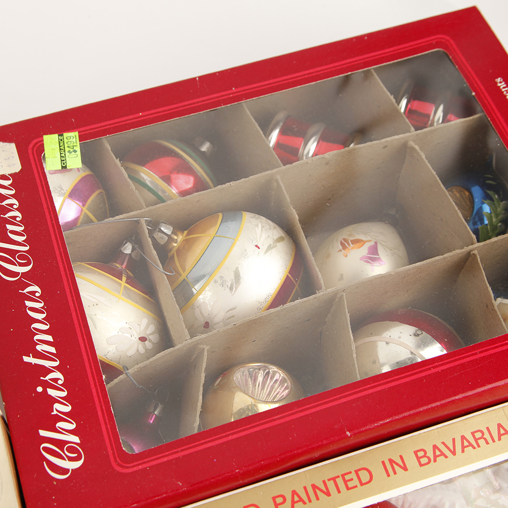 Collection of Christmas Ornaments