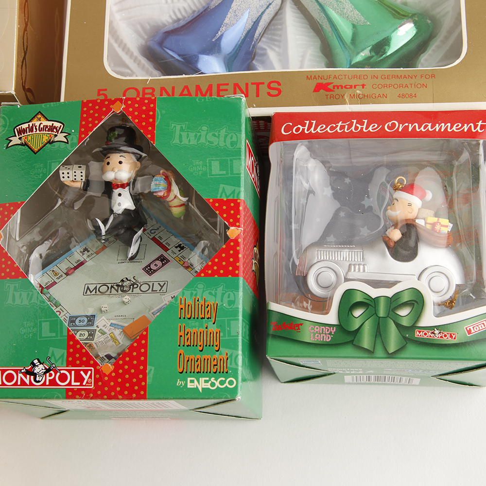 Collection of Christmas Ornaments