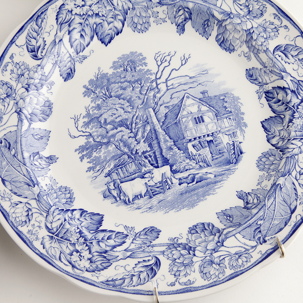 Decorative Blue Plates