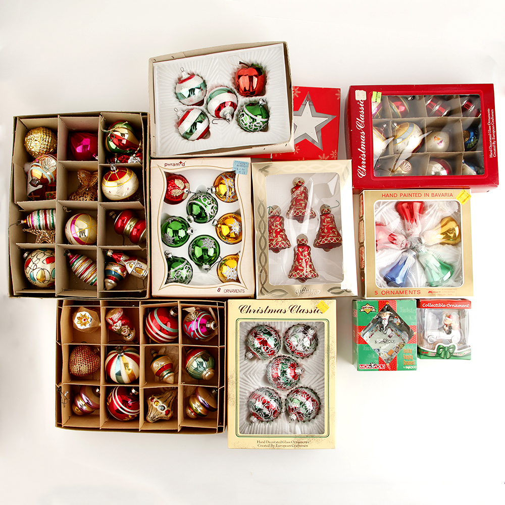 Collection of Christmas Ornaments