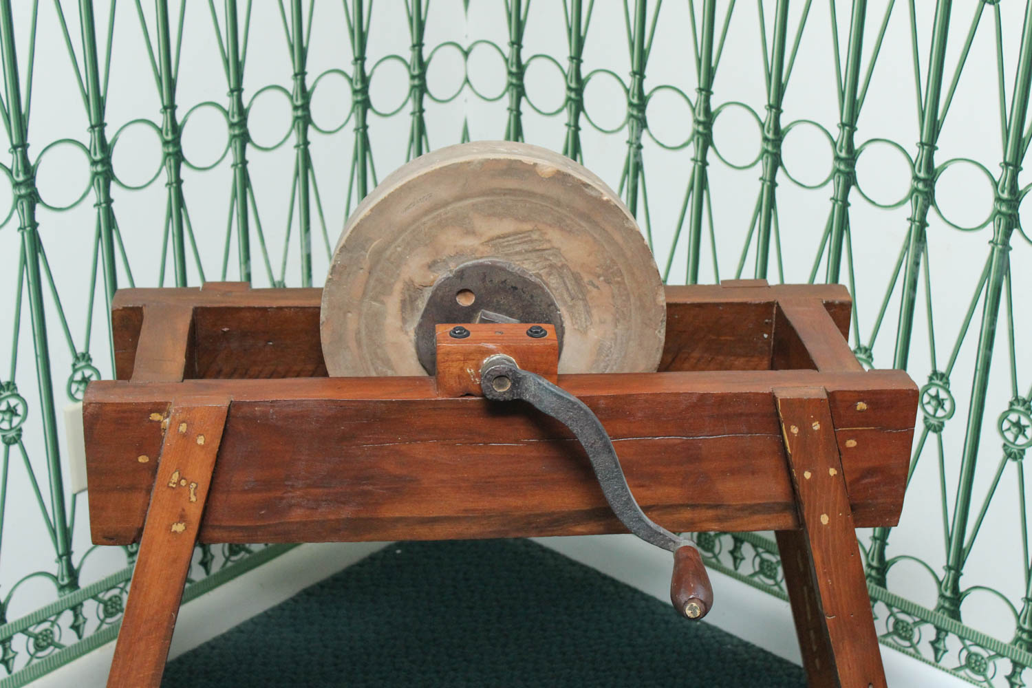 Antique Sharpening Wheel