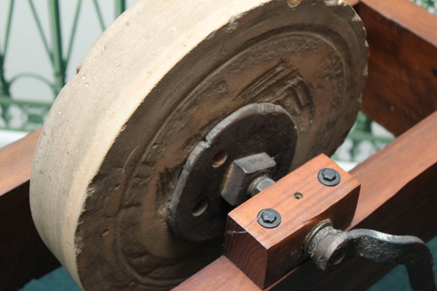 Antique Sharpening Wheel
