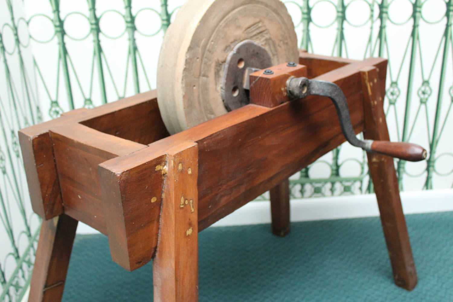 Antique Sharpening Wheel