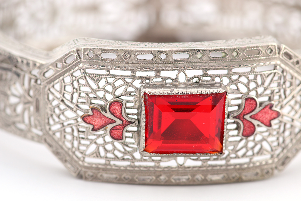 Vintage Art Deco Cuff Bracelet