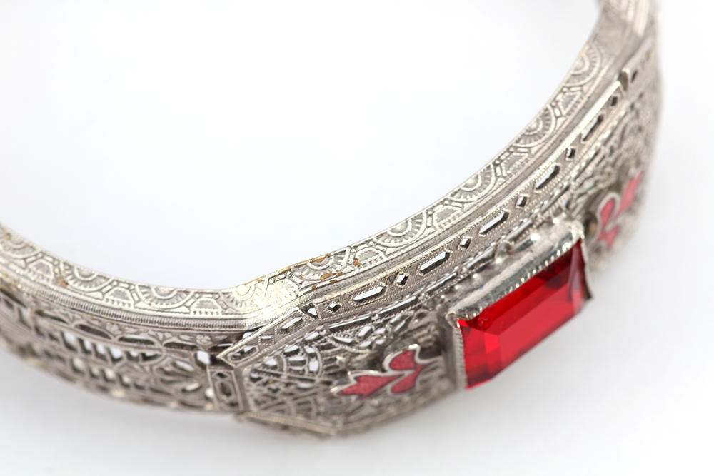 Vintage Art Deco Cuff Bracelet