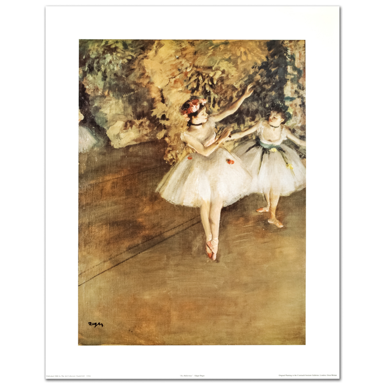Degas "Two Ballerinas" EncreLuxe Print on Paper