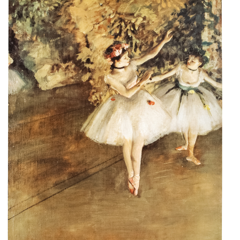 Degas "Two Ballerinas" EncreLuxe Print on Paper