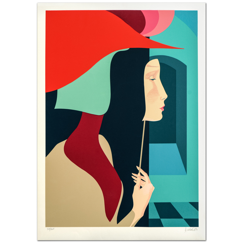 Amleto dalla Costa "La Mascera" Signed Serigraph on Paper