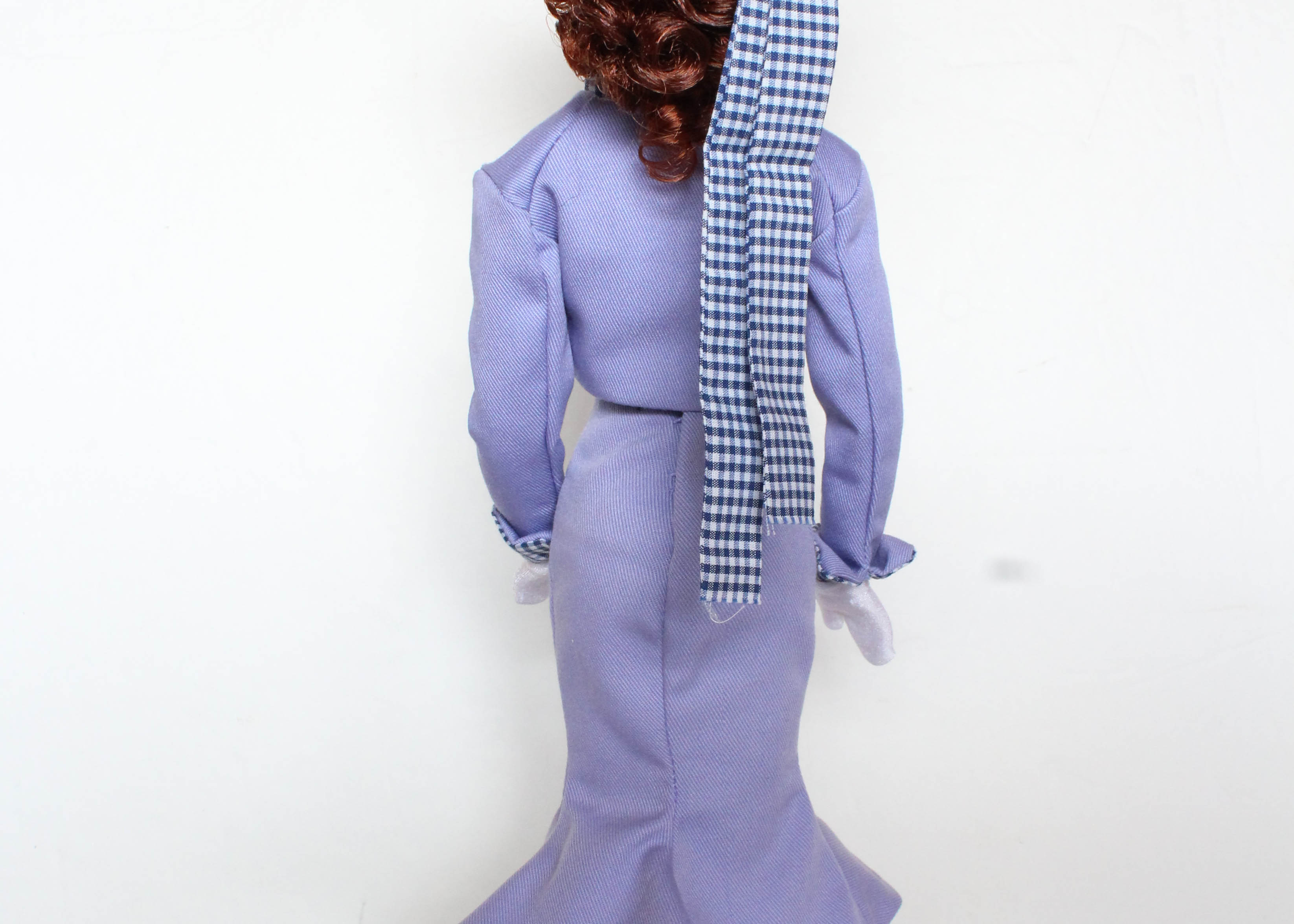 "Promenade" Doll with Lavender Walking Suit Designed by Etta Foran