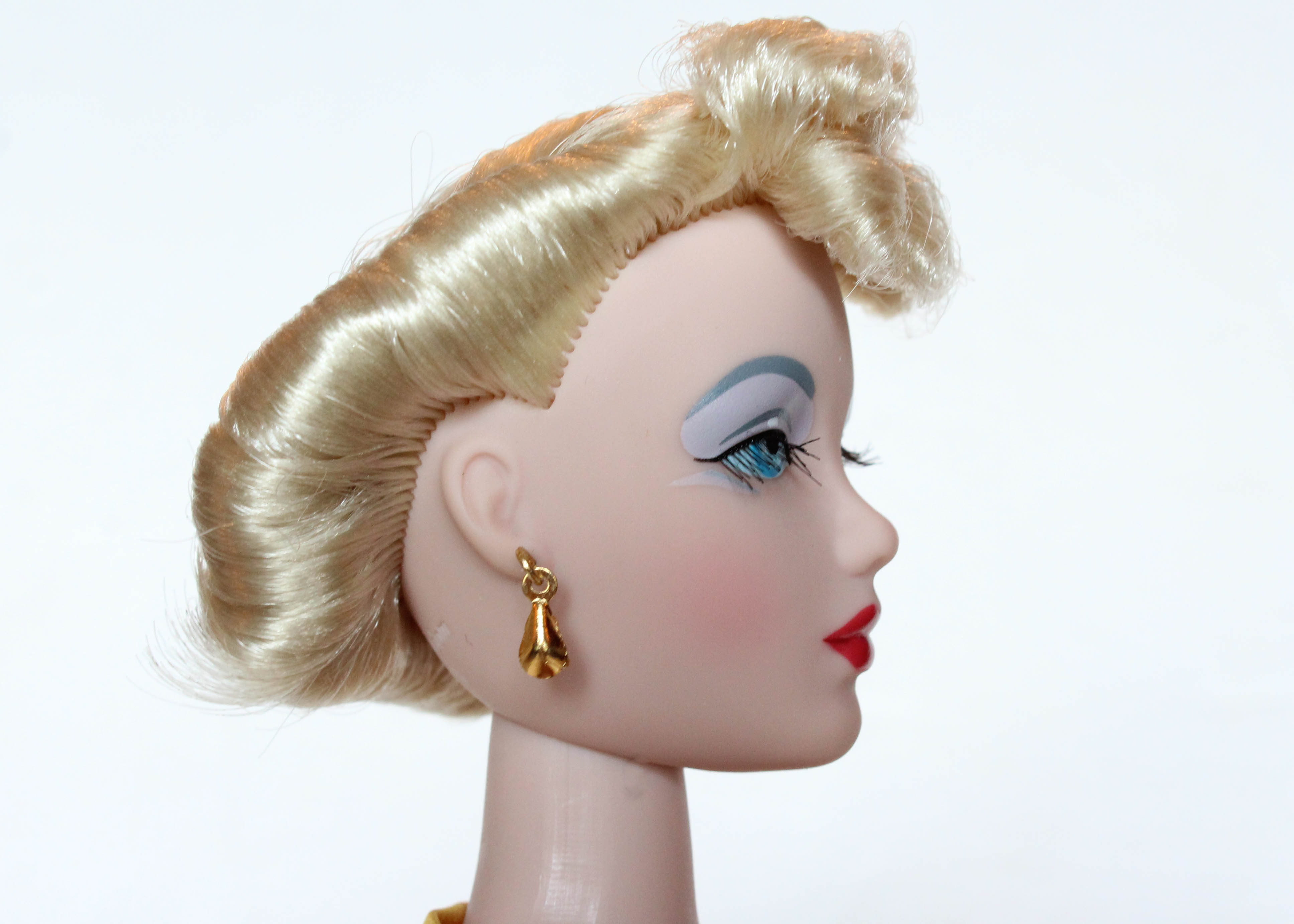 "Gold Sensation" Doll with Golden Yellow Gown Designed by Tim Kennedy