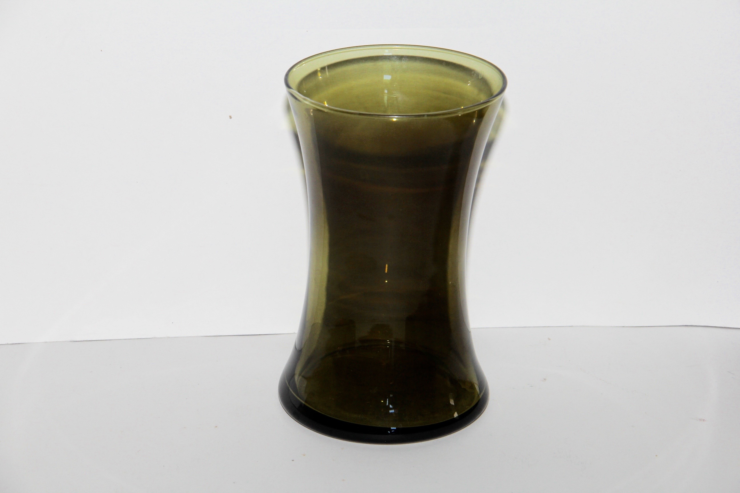 Set of Decorative Green Vases