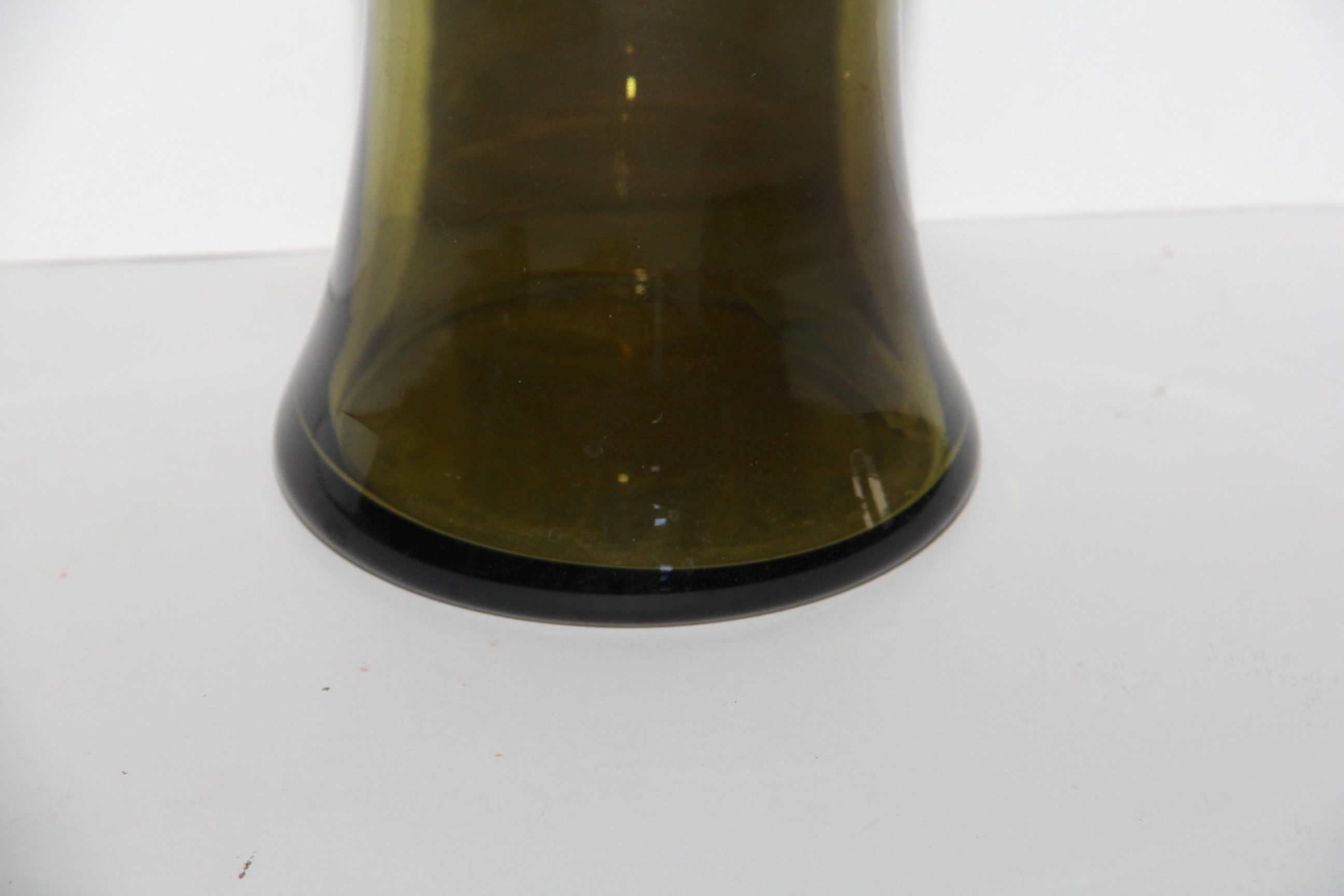 Set of Decorative Green Vases