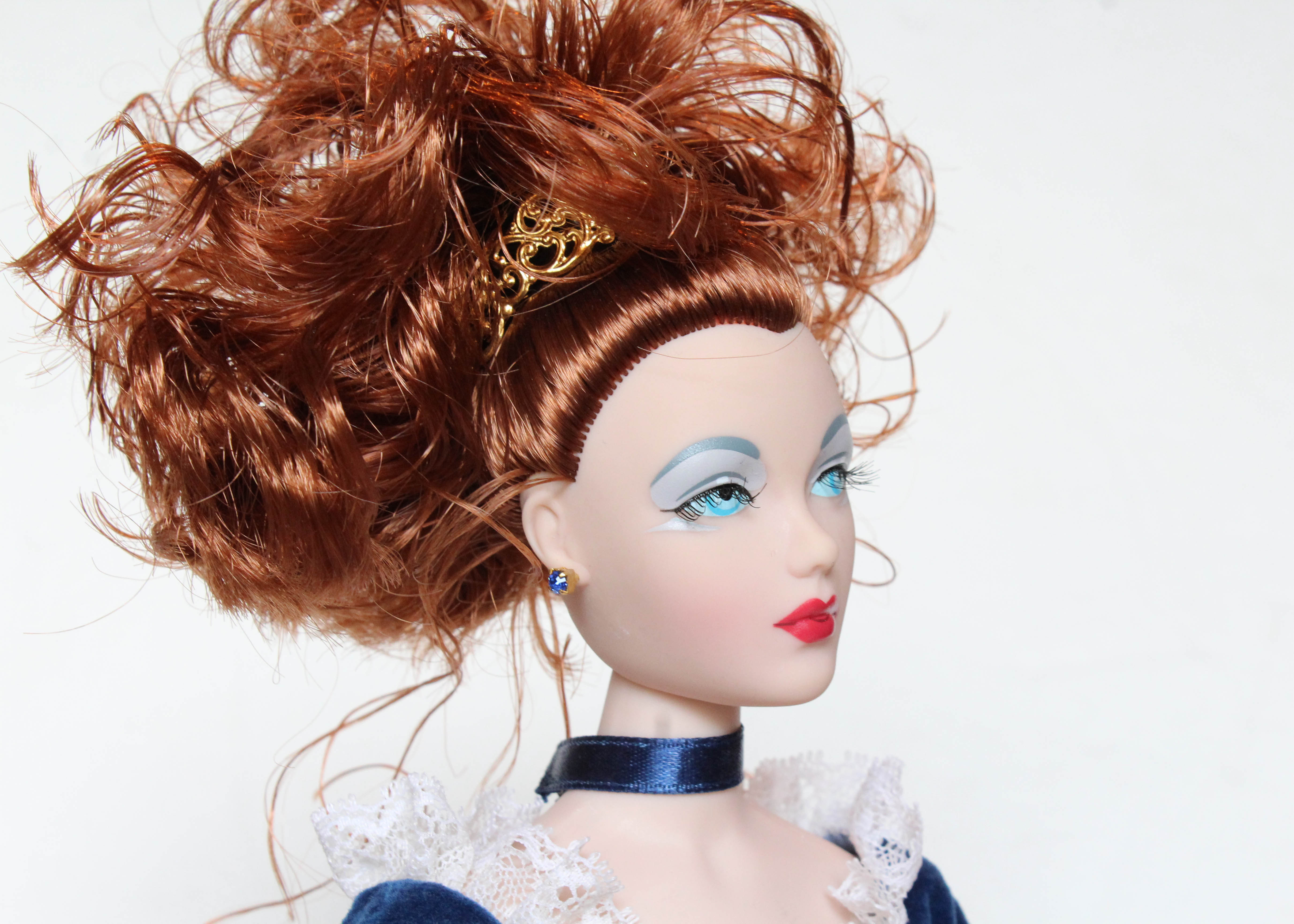 "The King's Daughter" Doll with 18th-Century Style Dress Designed by Michele Gutierrez