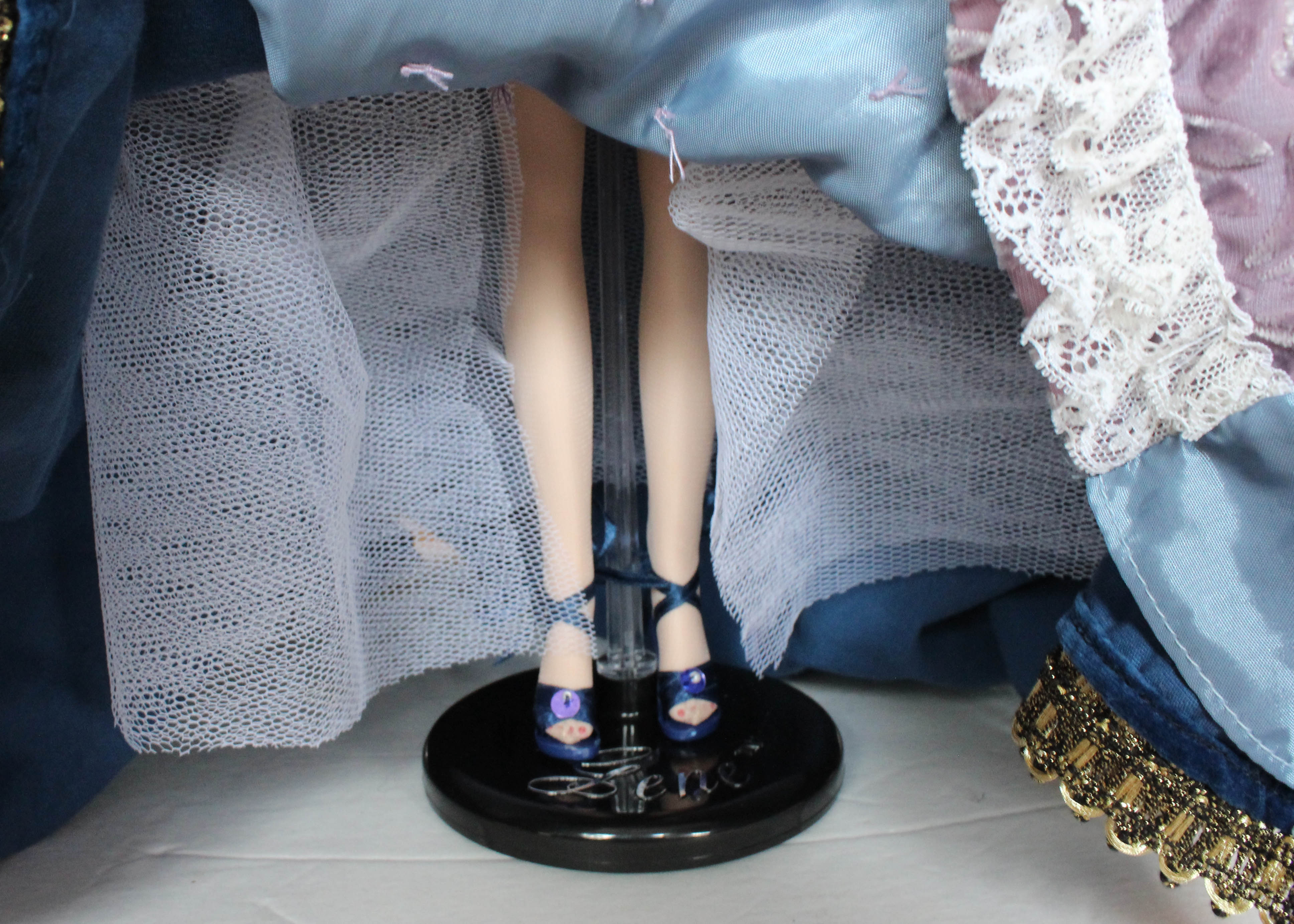 "The King's Daughter" Doll with 18th-Century Style Dress Designed by Michele Gutierrez