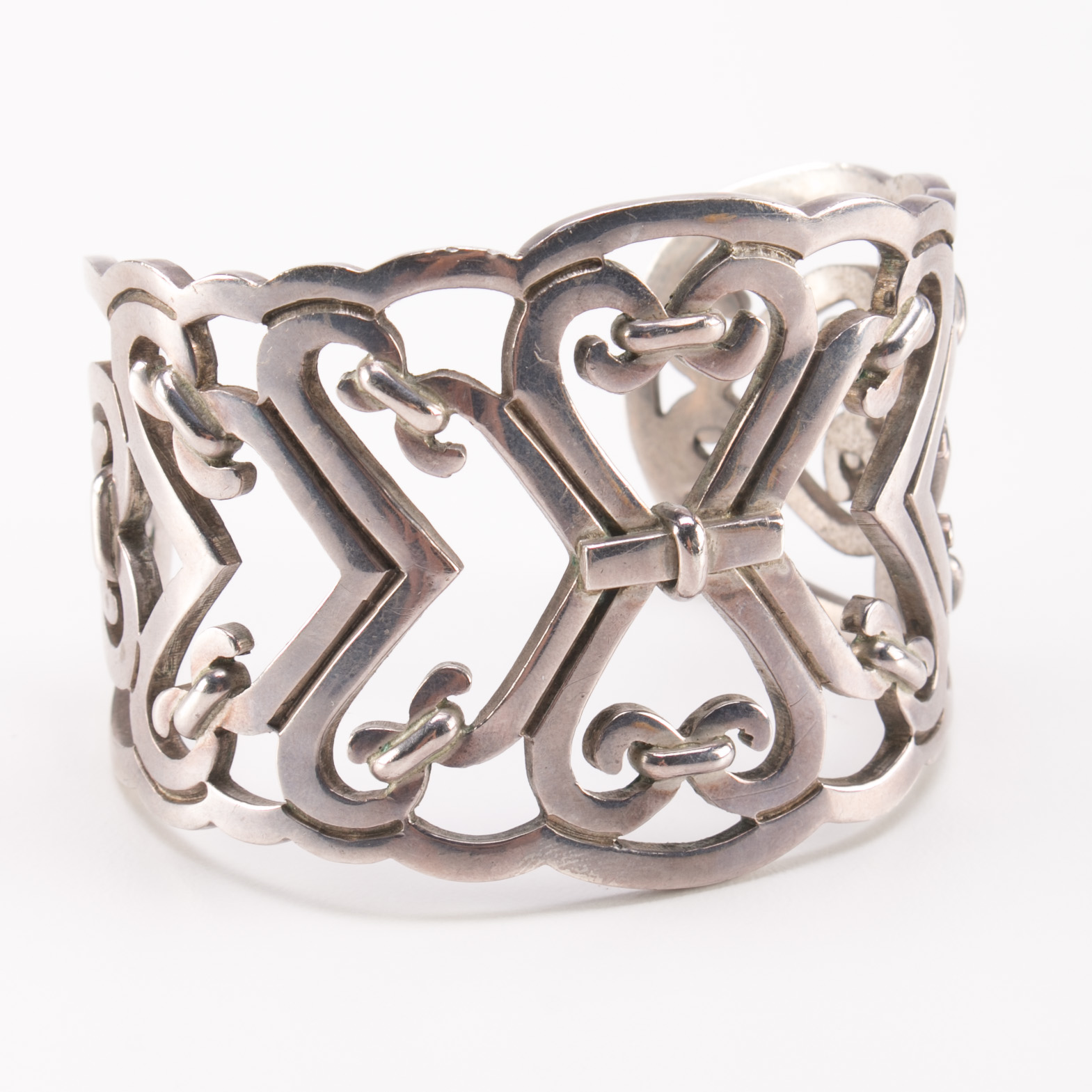 Mexican Sterling Silver Cuff Bracelet